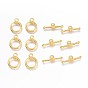 Alloy Toggle Clasps, Ring