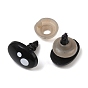 Oval Plastic Craft Safety Screw Noses, with Shim, Doll Making Supplies