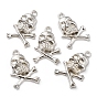 CCB Plastic Pendants, Skull Charm