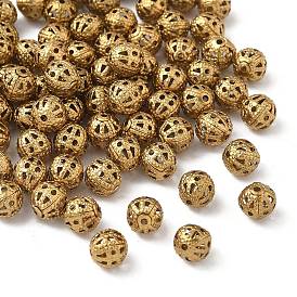 Латунные филигранные бусы, филигранный шар, без свинца, без кадмии и без никеля, круглые