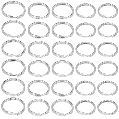 600шт 3 стили 304 разрезные кольца из нержавеющей стали, кольца с двойной петлей