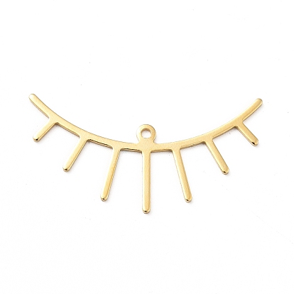 Латунные подвески, долговечный, без кадмия и без свинца, ресница