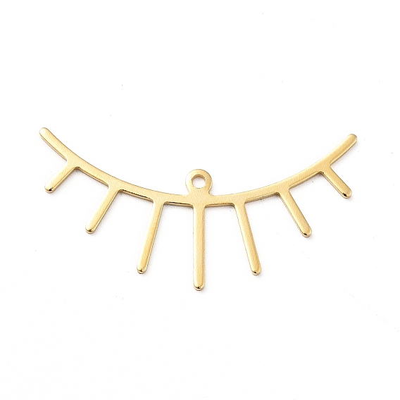 Латунные подвески, долговечный, без кадмия и без свинца, ресница