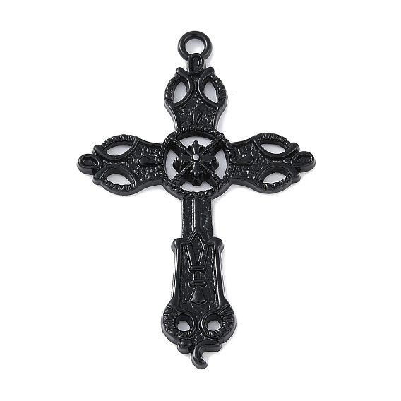 Большие сплавочные подвески, без кадмия, без никеля и без свинца, крестик