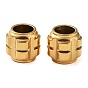 304 Stainless Steel Beads, Ion Plating (IP), Column, 11x10.5mm, Hole: 6mm
