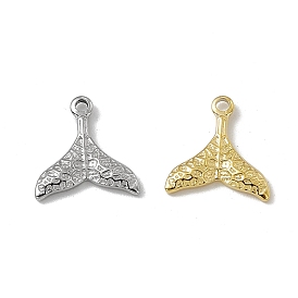 201 Stainless Steel Pendants, Whale Tail Charm