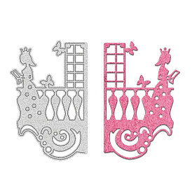 Углеродистая сталь разрезает трафареты, для diy scrapbooking / фотоальбом, декоративная тисняющая бумажная карточка, принцесса