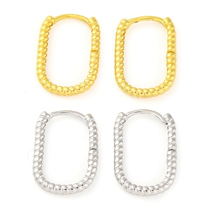 925 серьги-кольца из стерлингового серебра для женщин, прямоугольные