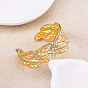 Iron Leaf Cuff Bangles for Women