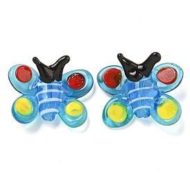 Handmade Lampwork Beads, Butterfly