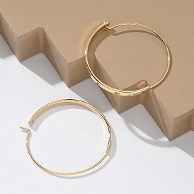 304 Stainless Steel Ring Hoop Earrings for Women