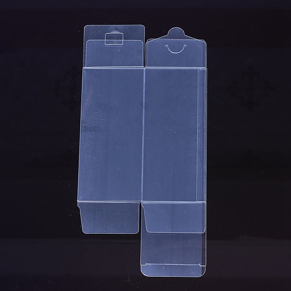 Складные прозрачные коробки из ПВХ, для крафта упаковки конфет свадьба пользу подарочные коробки, прямоугольные