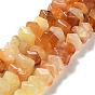 Natural Botswana Agate Beads Strands, Nuggets, Faceted