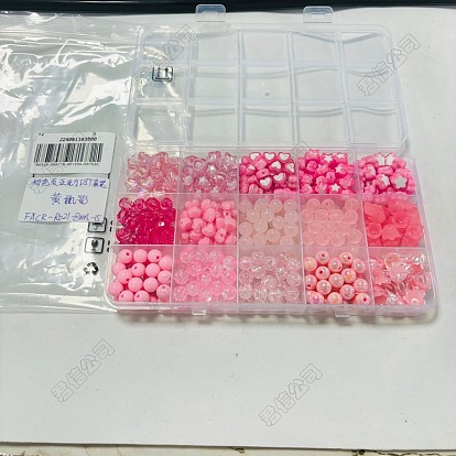 DIY Acrylic Beads Jewelry Making Findings Kits