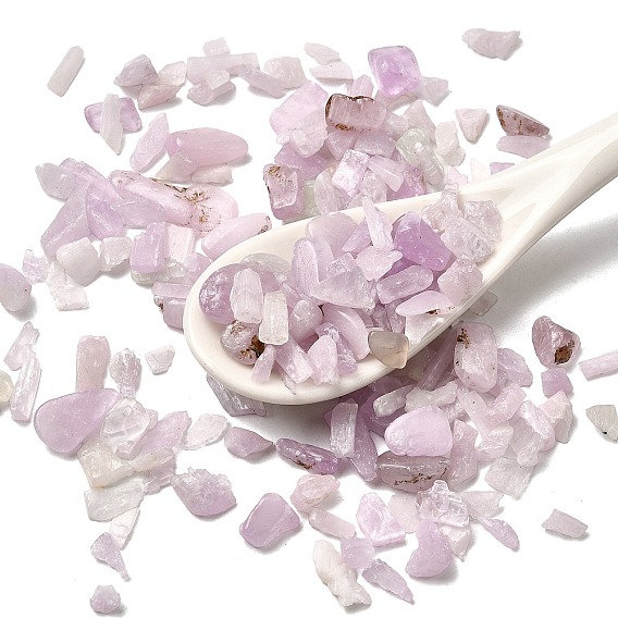 Бусины из натурального кунцита, нет отверстий / незавершенного, чип