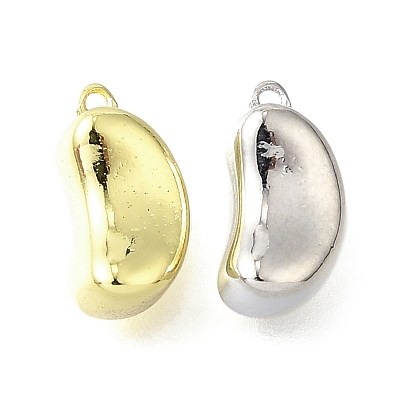 Латунные подвески, амулеты из кешью, долговечный, без свинца и без кадмия, стойки покрытие