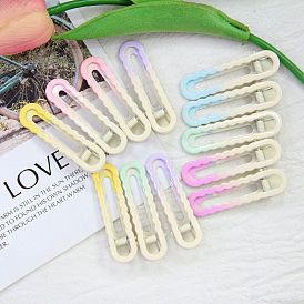 Сплав зажимами волос, овальные, аксессуары для волос для женщин и девочек