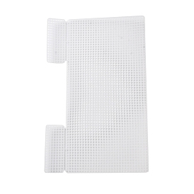 Rectangle Plastic Mesh Canvas Sheets, Bag Bottom Shaper Pads, Purse Making Template, for Yarn Crochet, Embroidery Craft