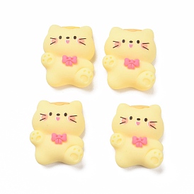 Opaque Resin Cabochons, Cat