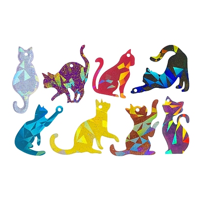 DIY Silicone Cat Shape Pendant Molds, Decoration Making, Resin Casting Molds, For UV Resin, Epoxy Resin Jewelry Making