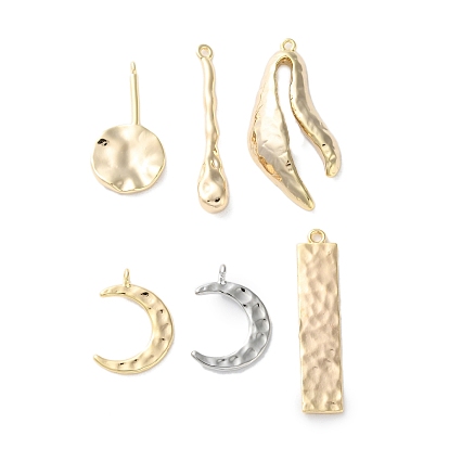 Латунные подвески, без кадмия, без никеля и без свинца, неправильная геометрия