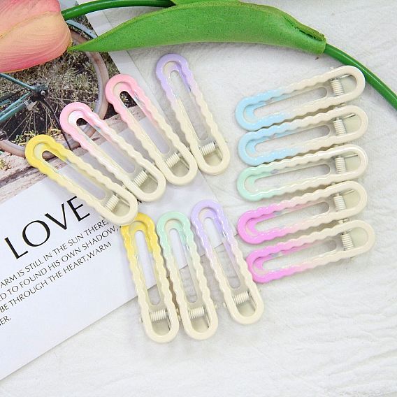 Сплав зажимами волос, овальные, аксессуары для волос для женщин и девочек