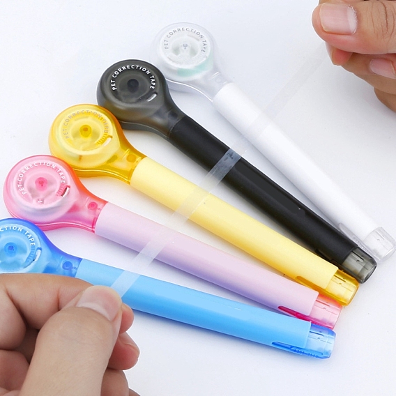 Пластиковая корректирующая лента, канцтовары школьные принадлежности