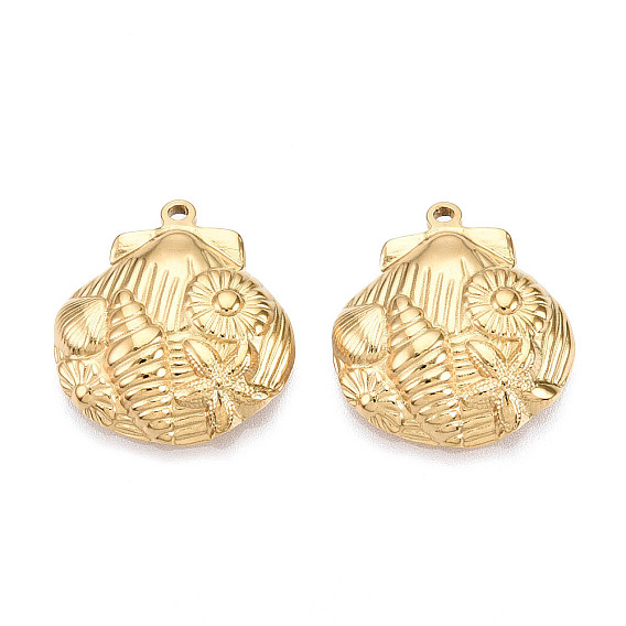 Ионное покрытие (ip) 304 подвески из нержавеющей стали, оболочки прелести, реальный 18 k позолоченный