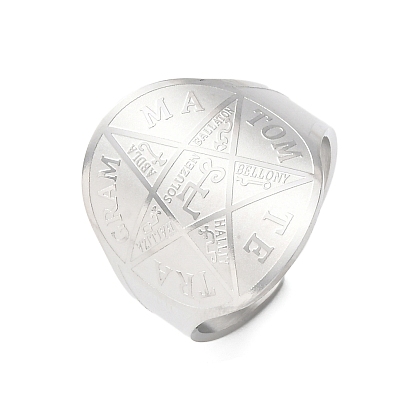 304 из нержавеющей стали манжеты кольца, звезда, без кадмия и без свинца и без никеля