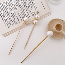 Pearl Hairpin Set for Styling, Braiding and Updos - Versatile Hair Accessories
