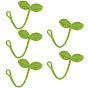 5Pcs Yarn Knitting, Ornament Accessories, Yellow Green