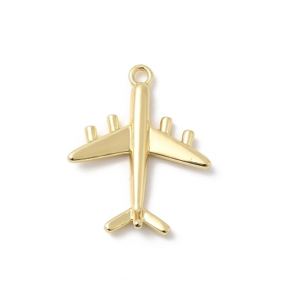Латунные подвески, прелести самолета, без кадмия и без свинца, стойки покрытие, долговечный