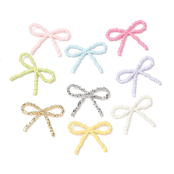 Подвески из сплава краски для выпечки, бантом прелести