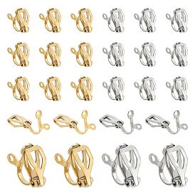48 шт. 2 цвета 304 клипсы из нержавеющей стали, с петлями