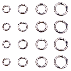 Сплавочная цинковая фурнитура для ключевой застежки, пружинные затворы