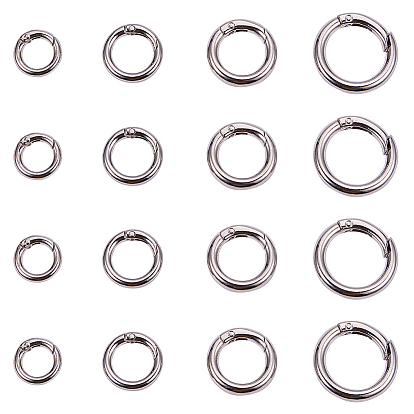 Сплавочная цинковая фурнитура для ключевой застежки, пружинные затворы