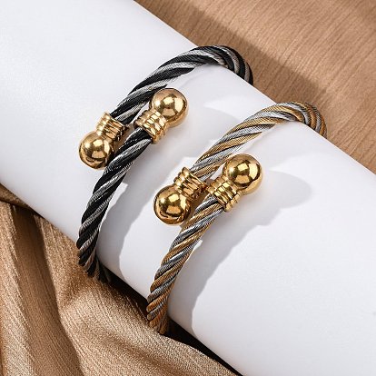 304 браслеты из нержавеющей стали для женщин, ионное покрытие (ip)