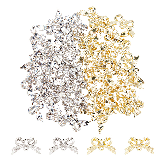 48 шт. 2 цветные подвески из сплава, бантом