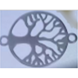 925 breloques connecteurs en argent sterling, bague avec maillons arbre de vie