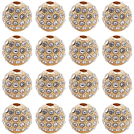 20шт. сплава стразов бусины, круглые