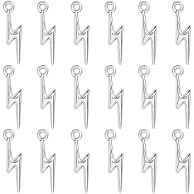 200 подвески из цинкового сплава в тибетском стиле, удар молнии