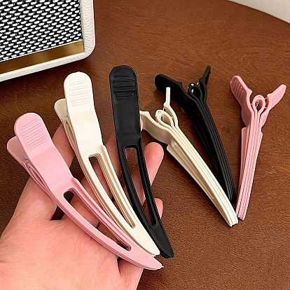 Заколки для волос из кожи аллигатора, Нескользящие зажимы для придания объема у корней волос