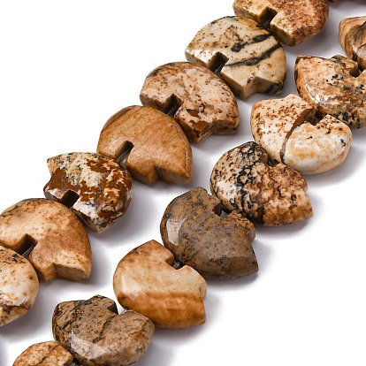 Естественного изображения яшмы бисер нитей, Zuni медведь