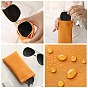 Rectangle PU Leather Glasses Case, for Eyeglass Pouch, Portable Squeeze Top Soft Sun Glasses Case, Anti-scratch Glass Bags Protector
