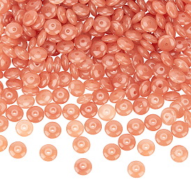 400pcs Acrylperlen, Nachahmung Edelstein-Stil, Rondell