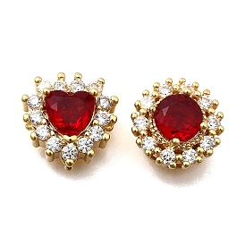 Латунные микро проложить кубического циркония многожильных ссылки, реальный 18 k позолоченный