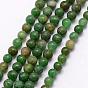 Natural African Jade Bead Strands, Round