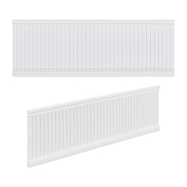 Модель настенной наклейки из пластикового прямоугольника, аксессуары для кукольного домика