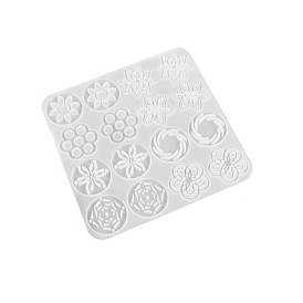 Hollow Flower Pendant Silicone Molds, For UV Resin, Epoxy Resin Jewelry Making