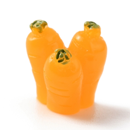 Украшения дисплей смолы, аксессуары для украшения сада, морковь/забор/лестница/капуста/кролик